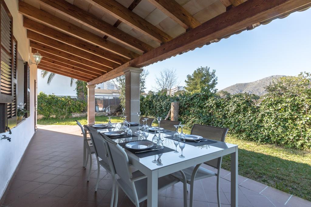 Chalet Falcó with Private Pool&Garden Puerto de Alcúdia Exterior foto
